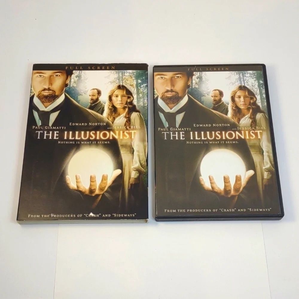 THE ILLUSIONIST DVD Full Screen 2006 USED